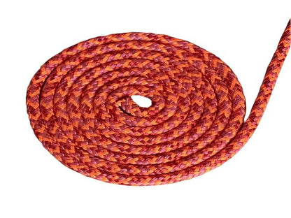 Appaloosa - Orange-Pink-Red Halter - 8mm - Cams Cords