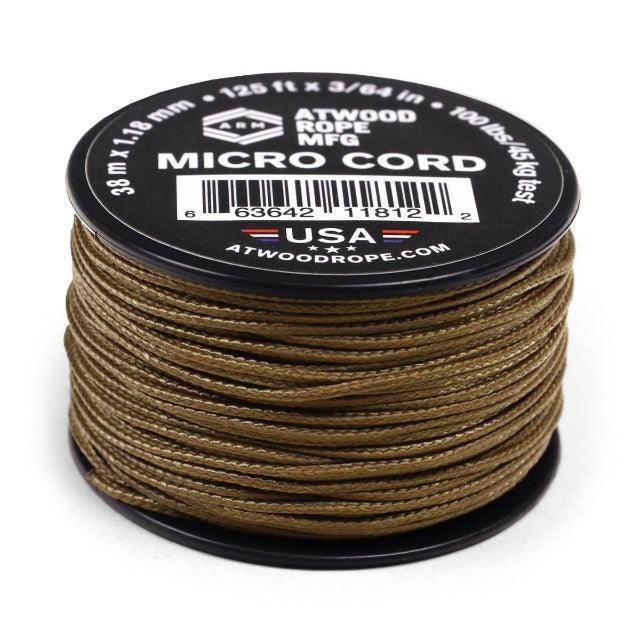 Atwood Micro Cord 1.18mm - Coyote Brown - Cams Cords