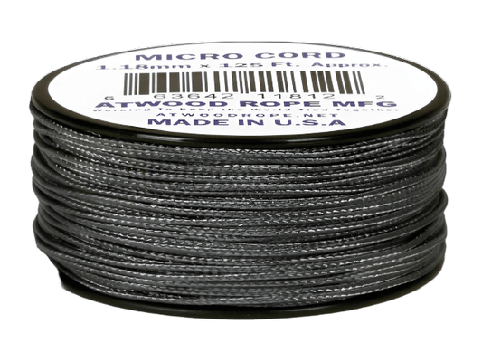 Atwood Micro Cord 1.18mm - Graphite - Cams Cords