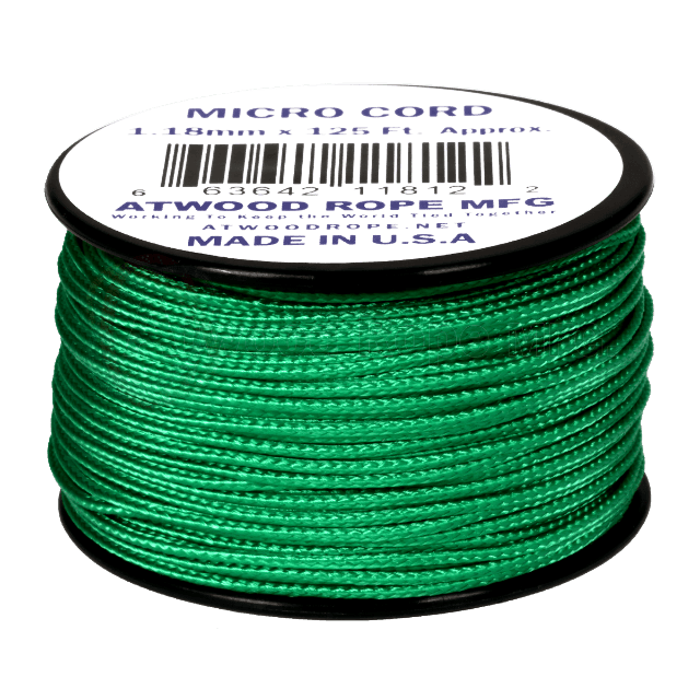Atwood Micro Cord 1.18mm - Green - Cams Cords