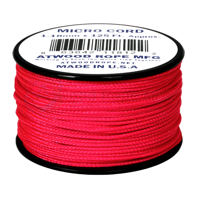 Atwood Micro Cord 1.18mm - Hot Pink - Cams Cords