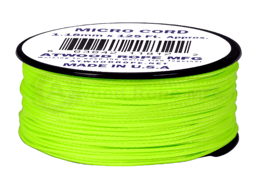 Atwood Micro Cord 1.18mm - Neon Green - Cams Cords