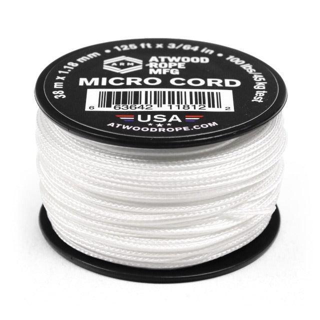 Atwood Micro Cord 1.18mm - White - Cams Cords