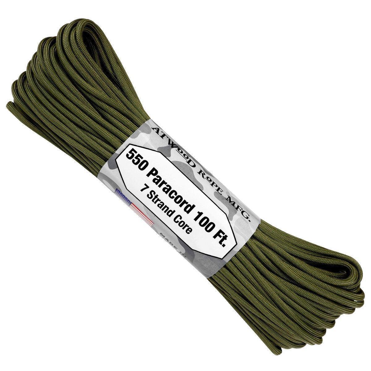 Atwood Paracord - Olive Drab - Cams Cords