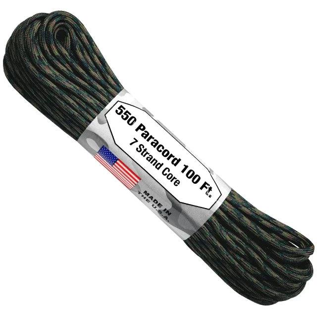 Atwood Paracord - Woodland Camo - Cams Cords