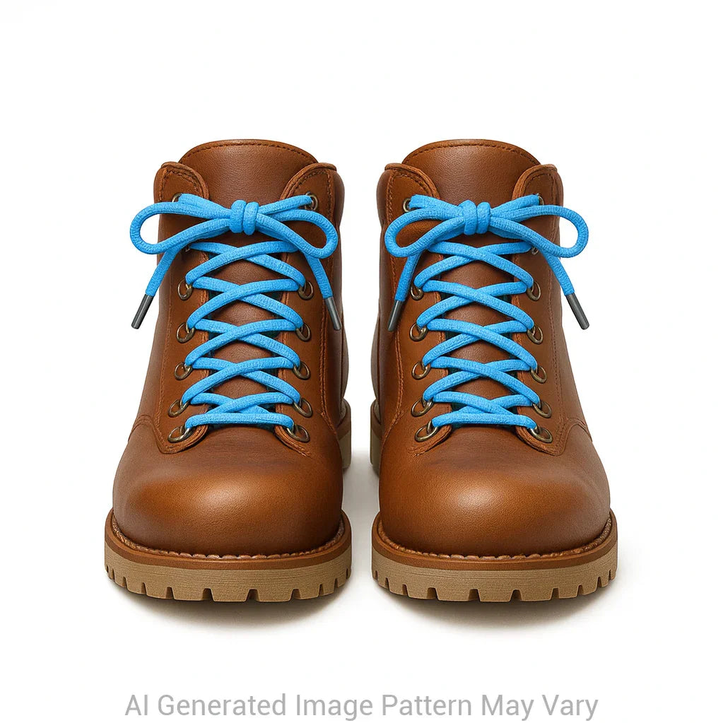 Baby Blue 550 Paracord Shoelaces