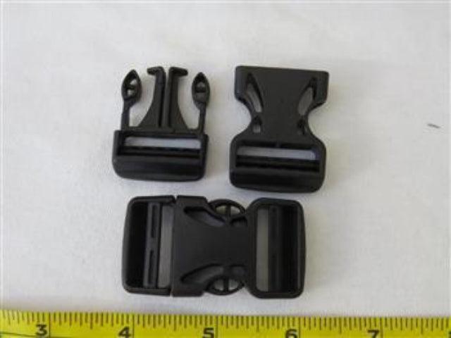 Backpack Buckle - Black 25mm - Cams Cords