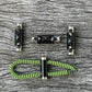 Barrel Toggle - Metal - double end Silver - Cams Cords