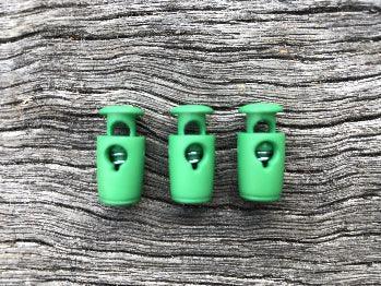 Barrel Toggle - small Green - Cams Cords