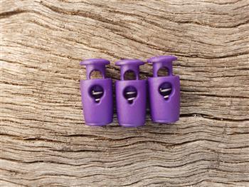 Barrel Toggle - small Purple - Cams Cords