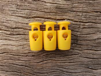 Barrel Toggle - small Yellow - Cams Cords