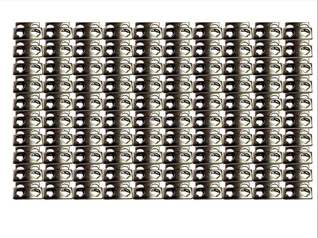 Bean Toggle - Metal - Gun Metal