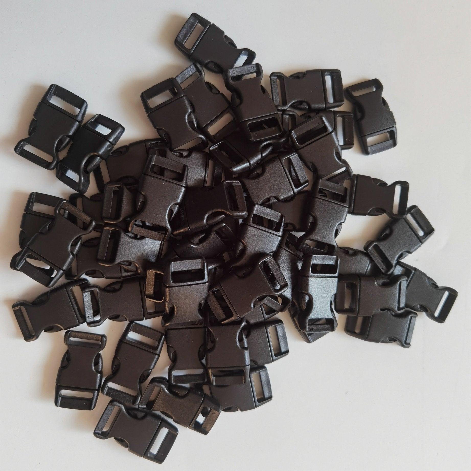Black Buckles - 15mm - Cams Cords