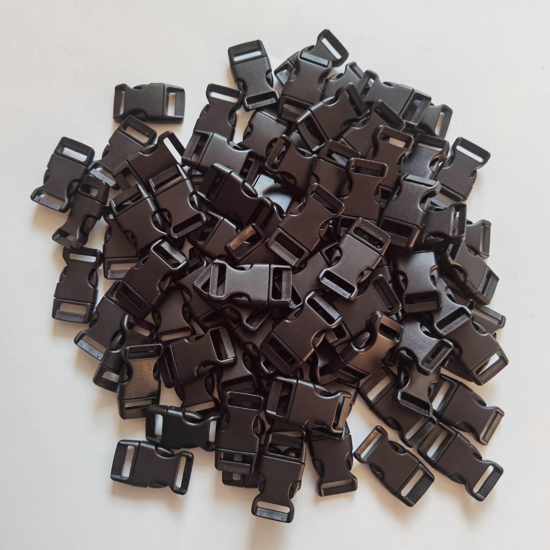 Black Buckles - 15mm - Cams Cords