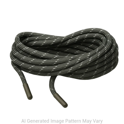 Black Glow In the Dark 550 Pracord Shoelaces