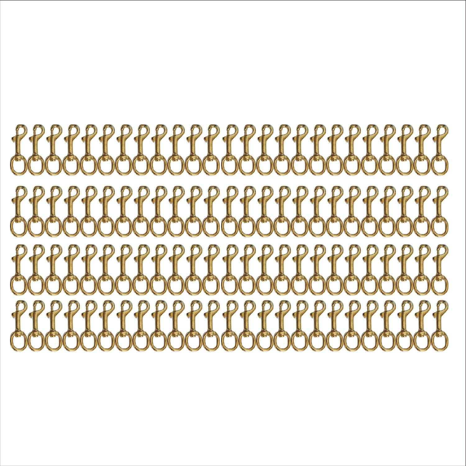 Brass Snap Hooks - 15mm - Cams Cords
