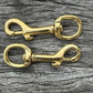 Brass Snap Hooks - 15mm - Cams Cords