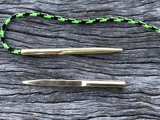 Brass Turks Head Micro 2mm Lacing Fid - Cams Cords