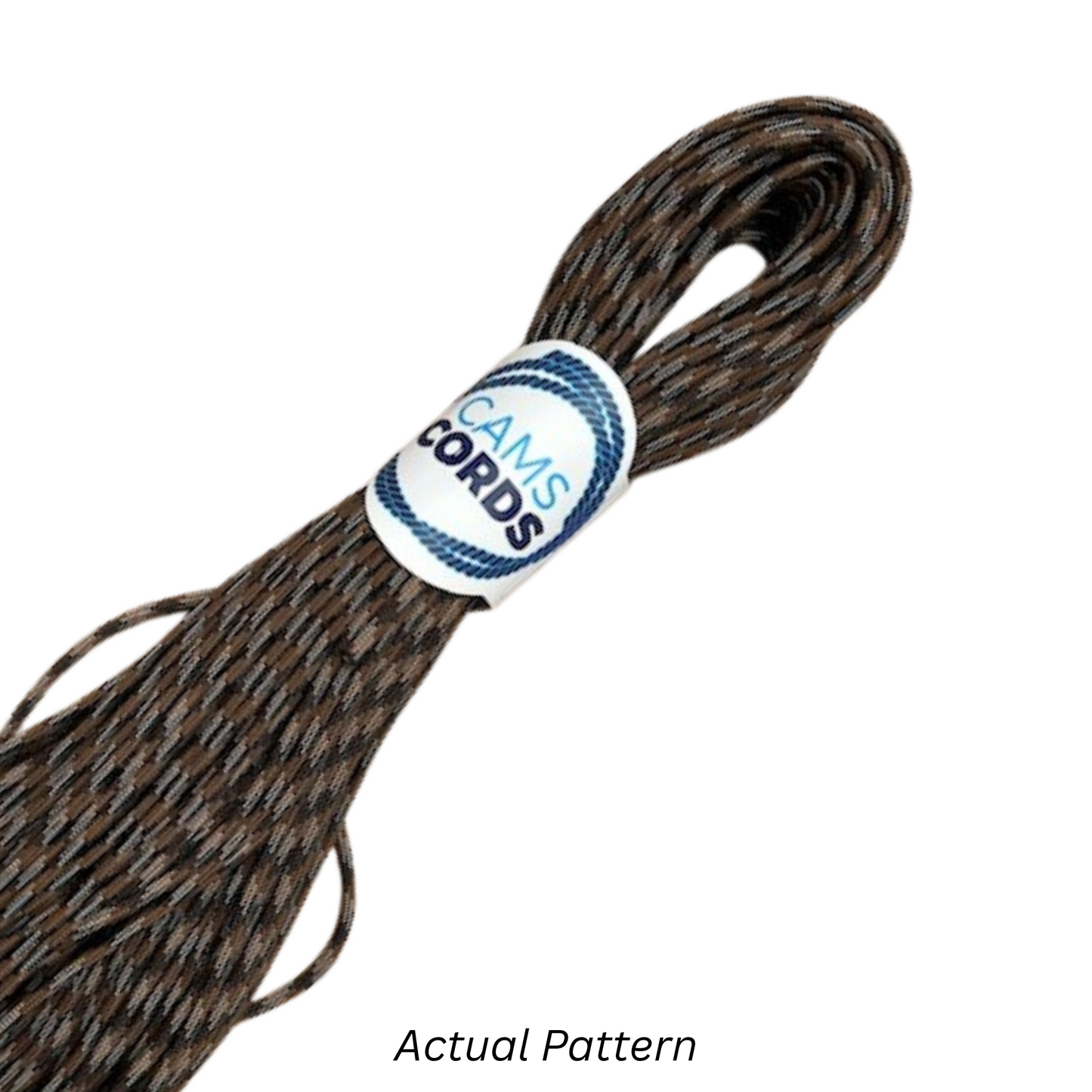 Brown Camo Blend 550 Paracord Shoelaces