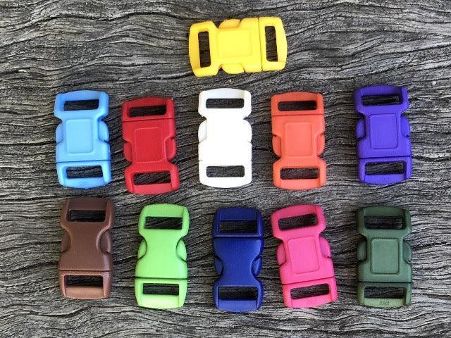 Buckle pack - 10 Coloured x 10mm - Cams Cords