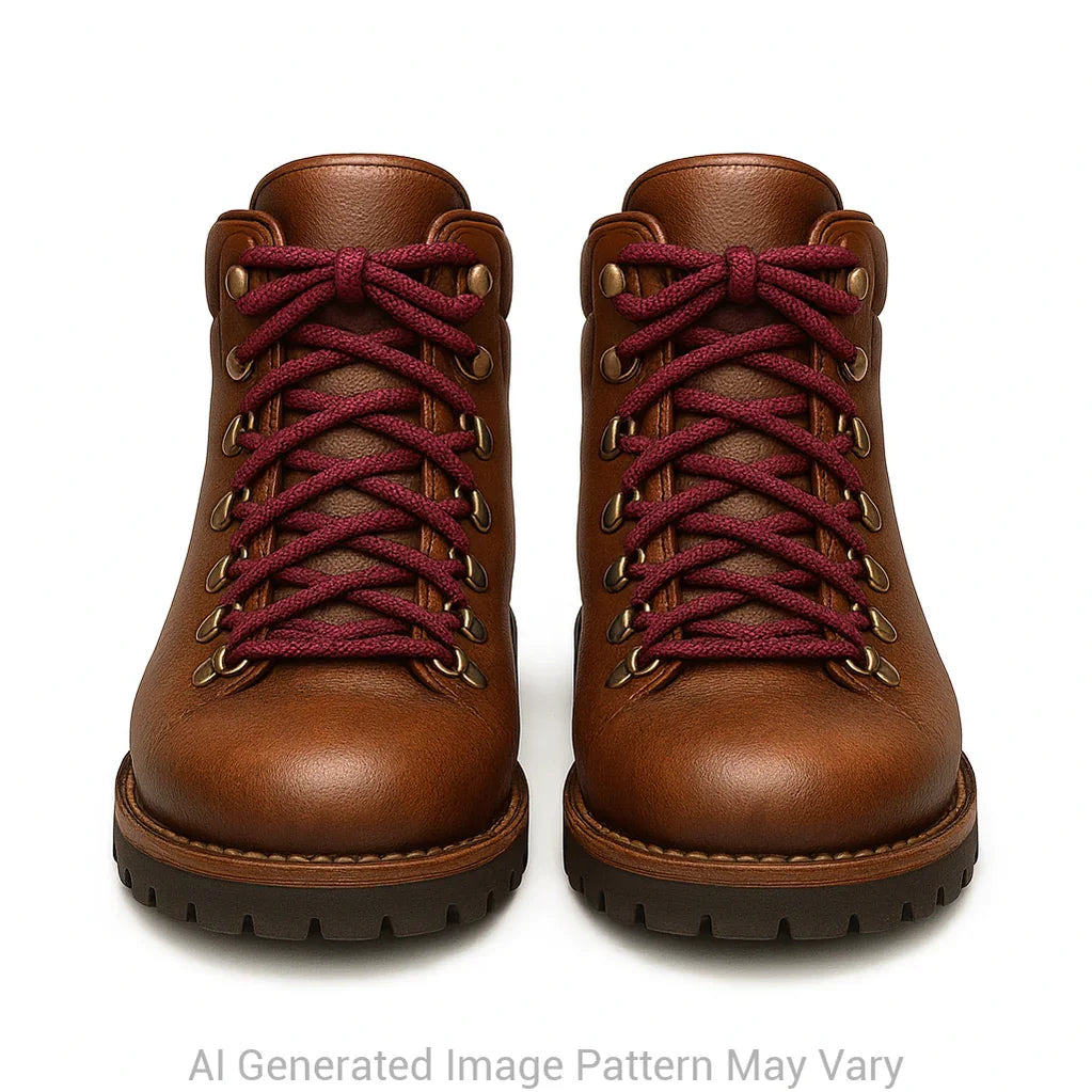 Burgundy 550 Paracord Shoelaces