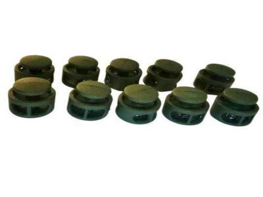 Button Toggle - Military Green - Cams Cords