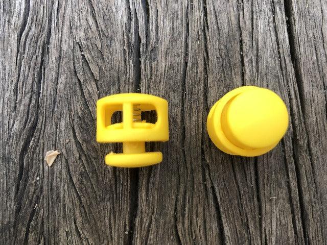Button Toggle - Yellow - Cams Cords