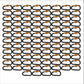 Carabiner - Black & Orange 80mm - Cams Cords