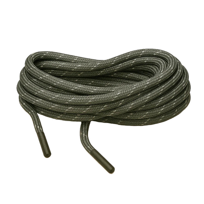 Charcoal Grey Reflective 550 Paracord Shoelaces
