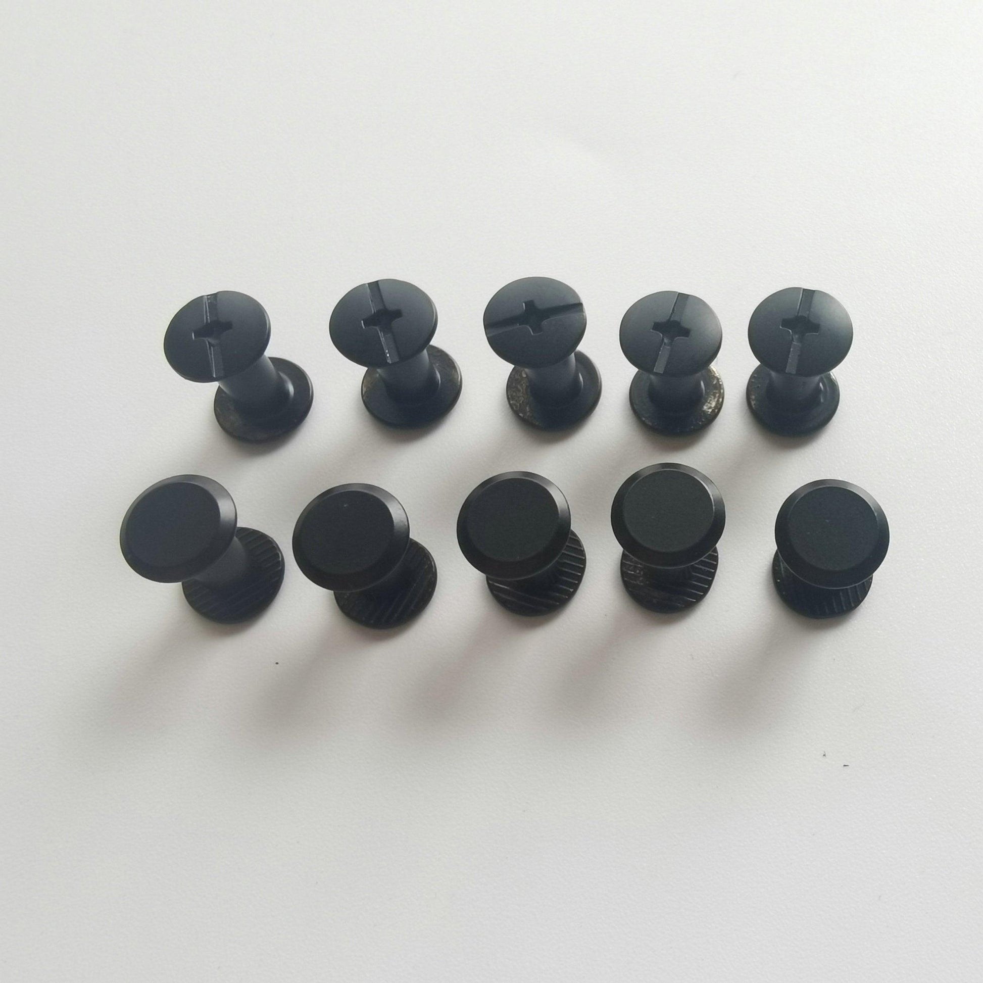 Chicago Screw - 10mm Black - Cams Cords