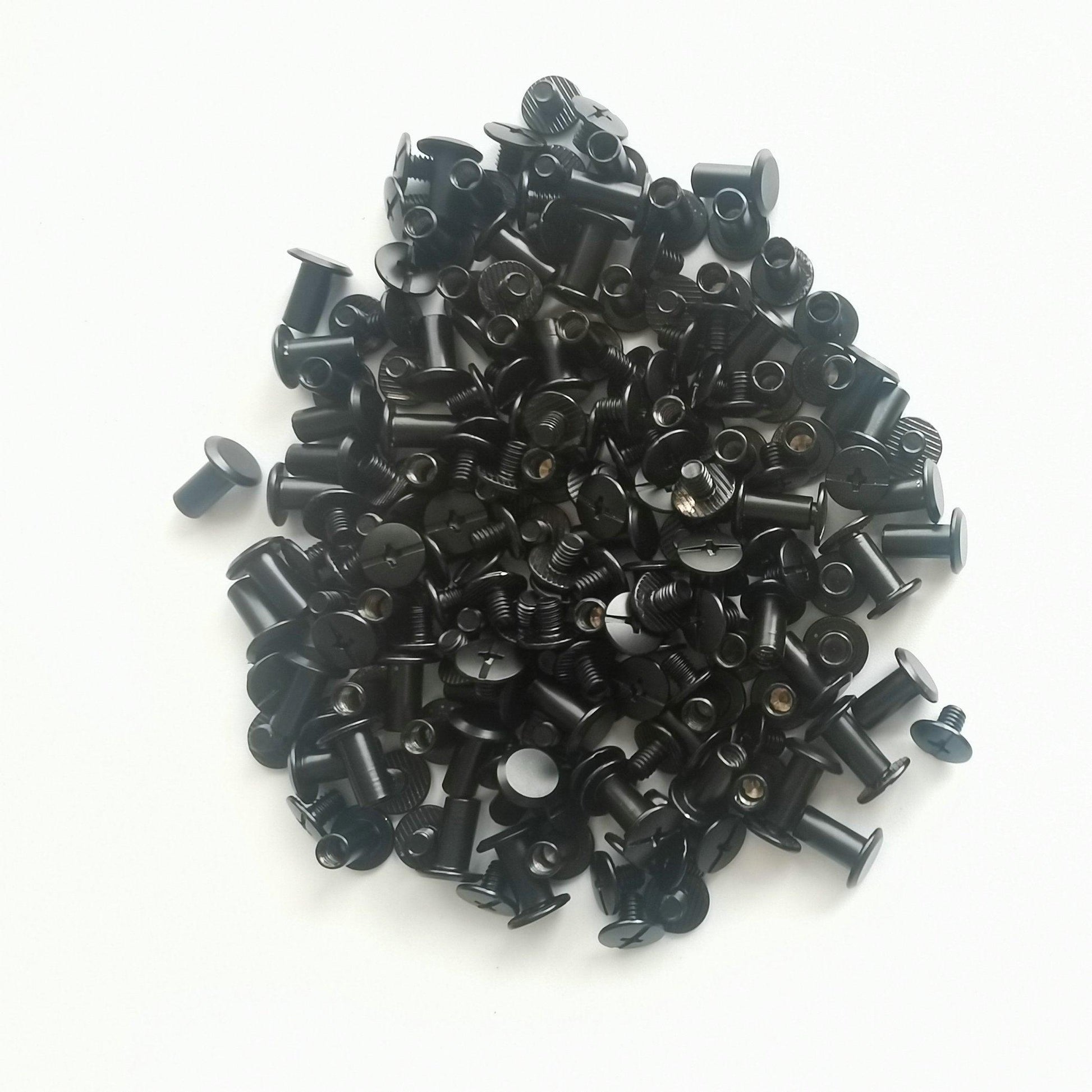 Chicago Screw - 12mm Black - Cams Cords