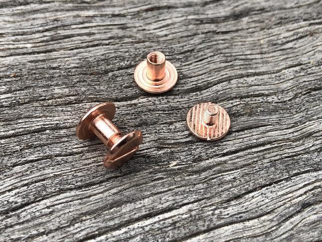 Chicago Screw - 5mm Rose Gold - Cams Cords