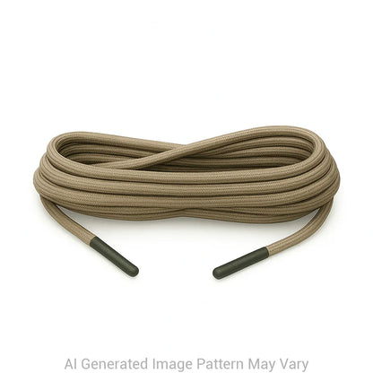 Coyote Brown 550 Paracord Shoelaces