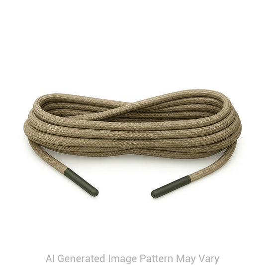 Coyote Brown 550 Paracord Shoelaces