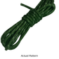 Dark Green  550 Paracord Reflective Shoelaces