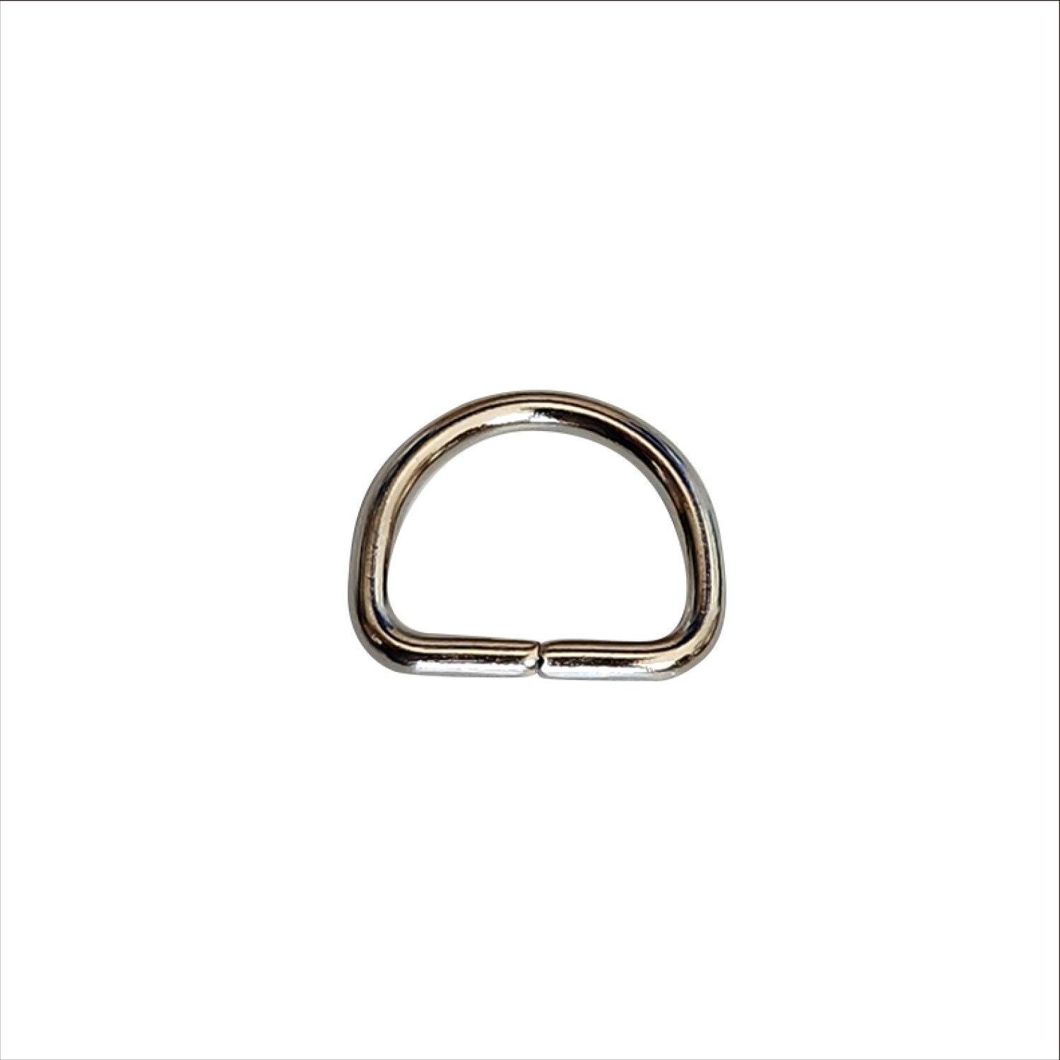 Dee Rings - 12mm Silver - Cams Cords