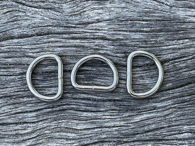 Dee Rings - 16mm Silver - Cams Cords