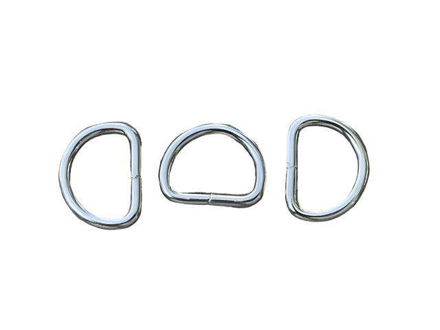 Dee Rings - 16mm Silver - Cams Cords