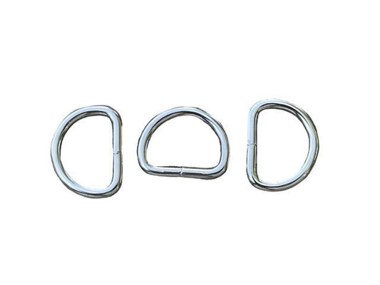 Dee Rings - 16mm Silver - Cams Cords