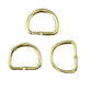 Dee Rings - 20mm Gold - Cams Cords