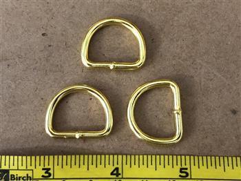 Dee Rings - 20mm Gold - Cams Cords