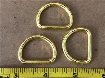 Dee Rings - 25mm Gold - Cams Cords