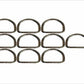 Dee Rings - 50mm Silver - Cams Cords