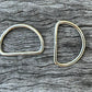 Dee Rings - 50mm Silver - Cams Cords