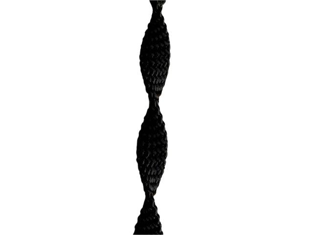 Dog Leash Strapping - Black - 10mm - Cams Cords