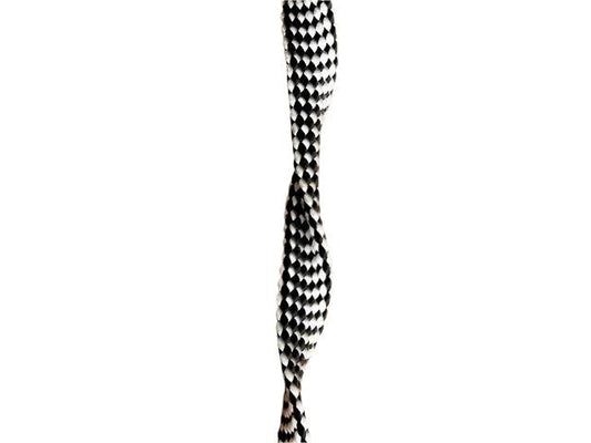 Dog Leash Strapping - Black/White - 20mm - Cams Cords