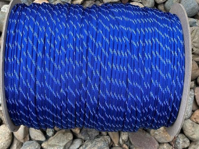 Electric Blue Glow in the Dark Paracord - Cams Cords