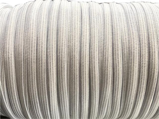 Face Mask Elastic - White 6mm - 300m spool - Cams Cords