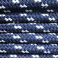 Fleck - Double - Navy with White - 16mm - Cams Cords