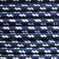 Fleck - Double - Navy with White halter - 6mm - Cams Cords